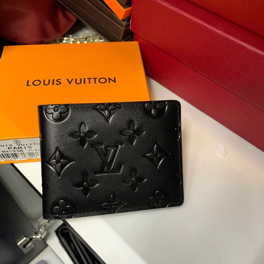 Louis Vuitton Multiple Monogram Canvas Slender Wallet β Black Menβs Luxury Wallet