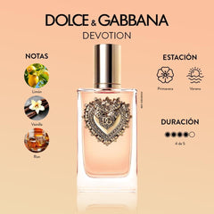 Dolce & Gabbana Devotion Eau de Parfum 0.33 oz Travel Size – New in Box