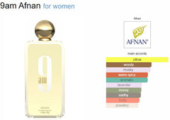 Afnan 9 AM Women EDP 100ml UAE – Floral Fruity Perfume