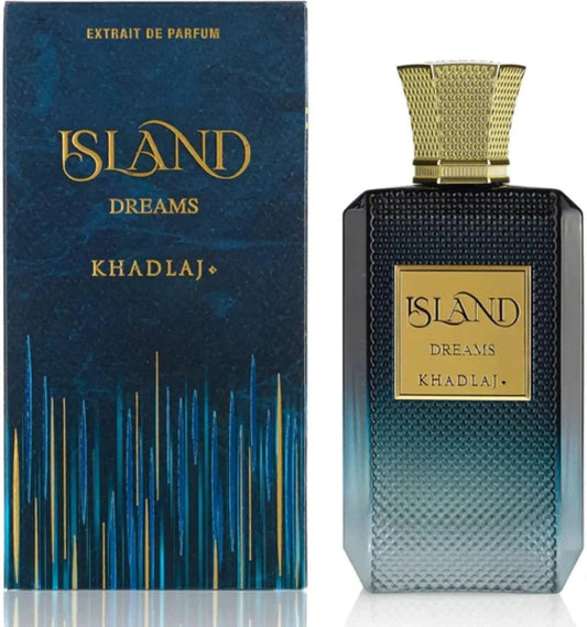 Khadlaj Island Dreams Extrait de Parfum for Unisex,LAXURY PERFUME