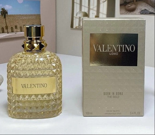 Valentino Uomo Born In Roma The Gold EDT for Men 100ml (3.4oz) | Luxury Perfume