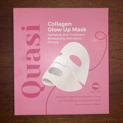 Quasi Collagen Glow Up Mask – Collagen Face Mask for Glowing, Hydrated & Youthful-Looking Skin