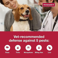 K9 Advantix II Medium Dog 11–20 lbs – Flea, Tick & Mosquito Treatment