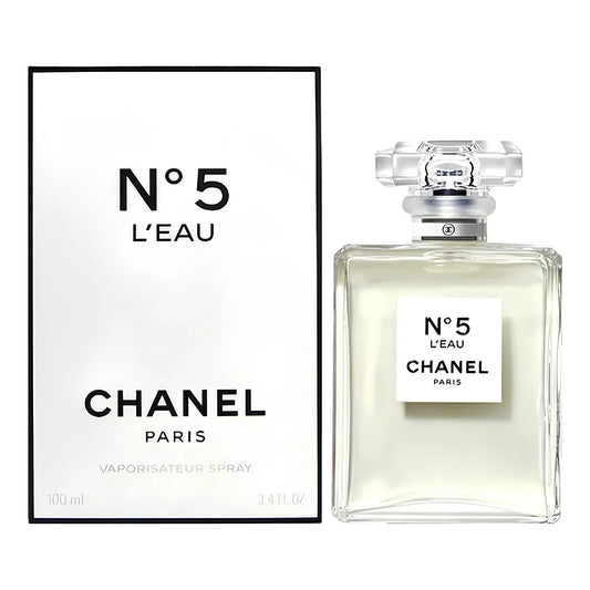 CHANEL N°5 L’EAU Luxury Eau de Toilette Spray 100ml – Fresh Floral Perfume for Women