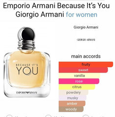 Emporio Armani Because It’s You EDP 100ml Women