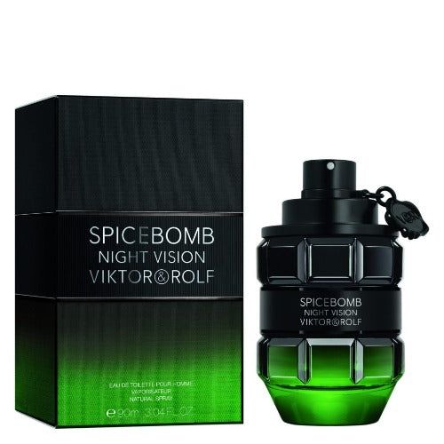 Viktor & Rolf Spicebomb Night Vision Eau de Toilette EDT Cologne for Men , LUXURY PERFUME